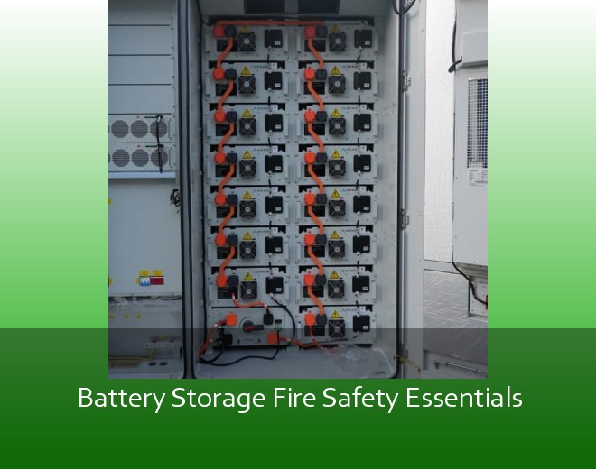 Battery Storage Fire Safety Essentials